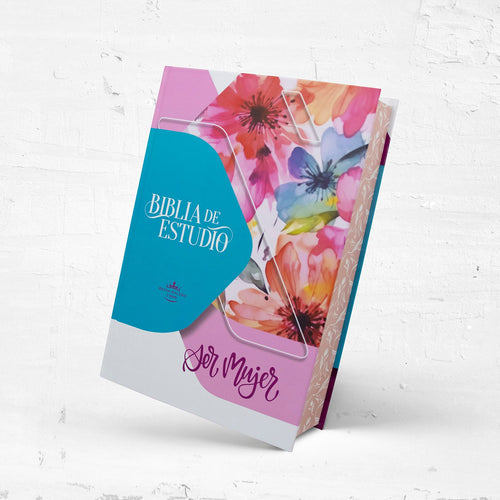 Biblia de Estudio Ser Mujer Tapa Dura + Guía de uso GRATIS